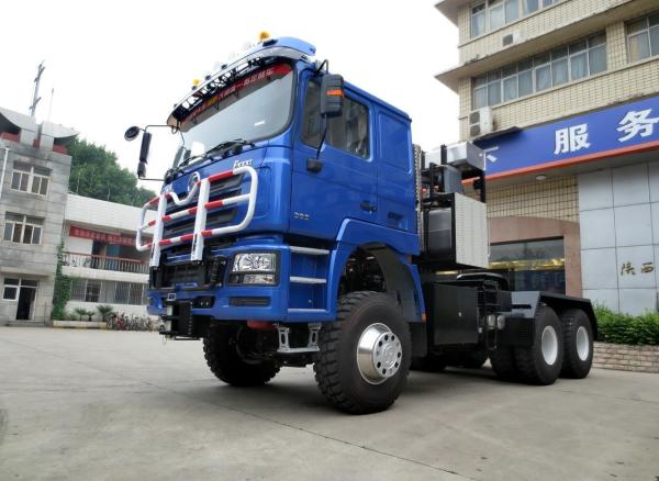 Tractor Trucks Used 6*6 Full Drive Shacman Prime Mover Cummins 600hp Engine With