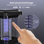 Custom Branded Solar Mosquito Killer Lamp Waterproof Garden Insect Repeller
