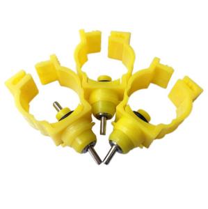 China 150ml Min Poultry Nipple Waterer 30cm Chicken Water Feeder Nipples factory