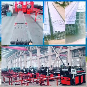 China Solar Powered Lightweight Photovoltaic Bracket Punching Machine factory