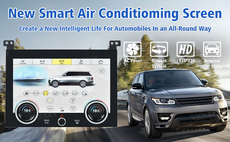 Car air Conditioning Panel For Land Range Rover Vogue L405 2013-2017 10.4 inch Climate Board AC Panel Touch Screen Car R