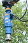 65mm Round Hydraulic Earth Drilling Machine With 2 Optional Output Shafts