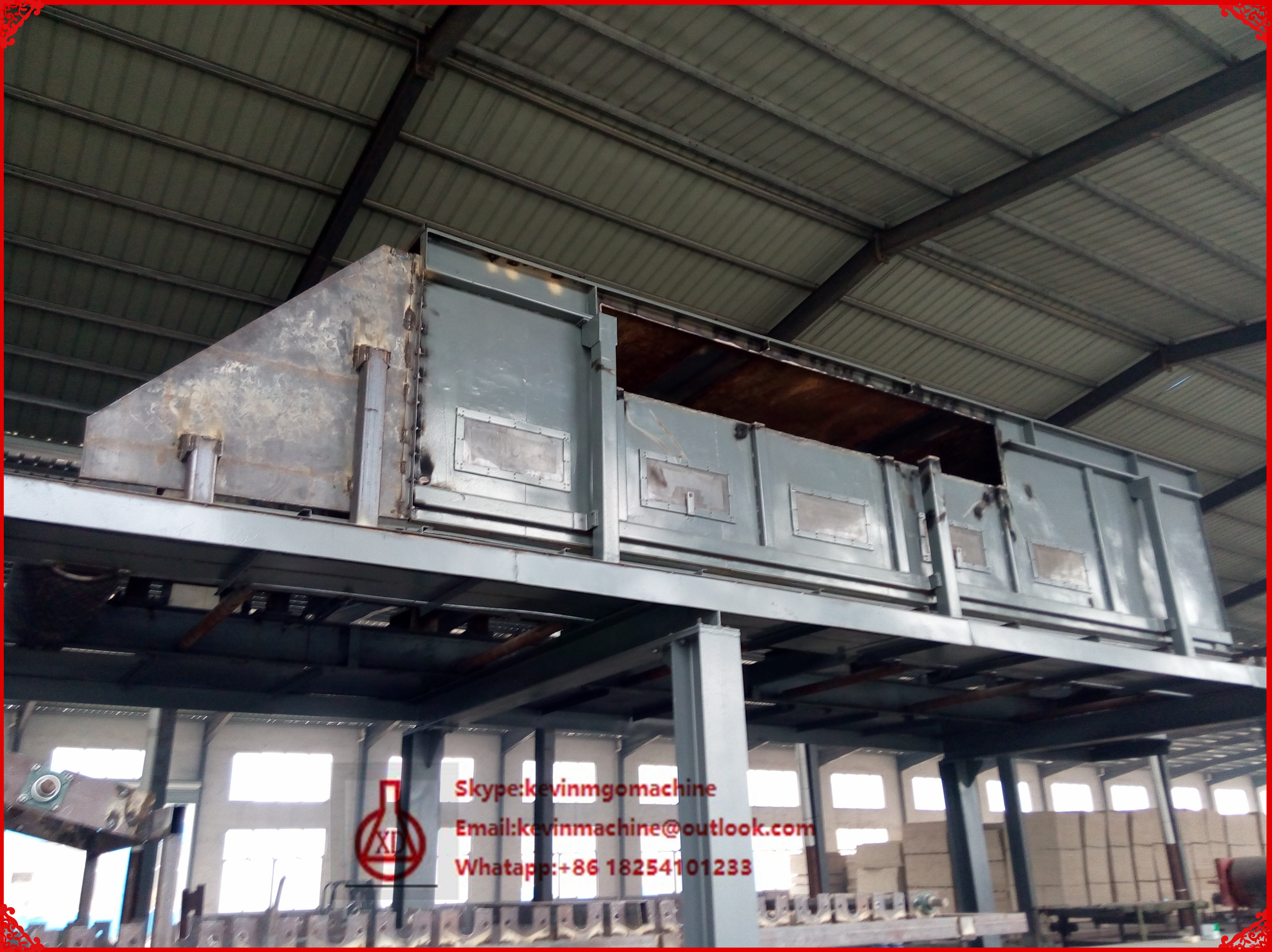 Fiber Cement Sandwich Wall Roofing Sheet Forming Machine with Double Roller Extruding Technology