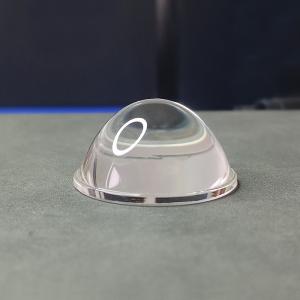China Led Torch Light Reflector Optical Glass Lens 50mm Glass Tir Lens 10 Degrees Cob factory