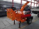 Branch Shredding Orchard Trunk Wood Crusher Machine 900kg/H