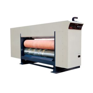 Rotary Die-cutter Unit with Removable Slotting, Inline with Flexo Printer, Auto