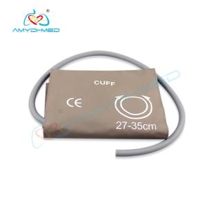 China 27-35cm Adult Reusable NIBP Cuff Single Tube Convenient Using And Cleaning factory