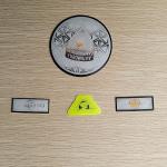 Iron On Design TPU Badges Sportswear Patches With Embossed 3D Soccer Football