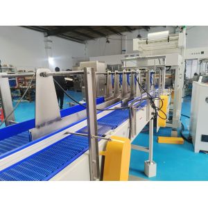 High Speed Automatic bottle shrink sleeve wrapping machine with bottle