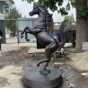 Buy cheap Bronze Jumping Horse Sculpture Metal Art Animal Brass Copper Statue Modern from wholesalers