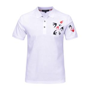 China low MOQ white polo shirt polo shirt men 100% cotton factory