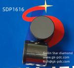 19.05mm Diameter Polycrystalline Diamond Cutters , PDC Inserts For Oil Gas