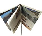 Custom paper catalogs advertising brochure printing UV Printing Saddle Stitching