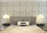 Eco - friendly Floral Room Decoration Wallpaper with Botanical Pattern
