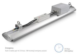 China Large Beam Angle Linear Pendant Lamp LED Emergency Battery Backup Kits 200W IP65 factory
