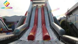 China Inflatable Climbing Water Slide Park Durable Water Park For Kids And Adults factory