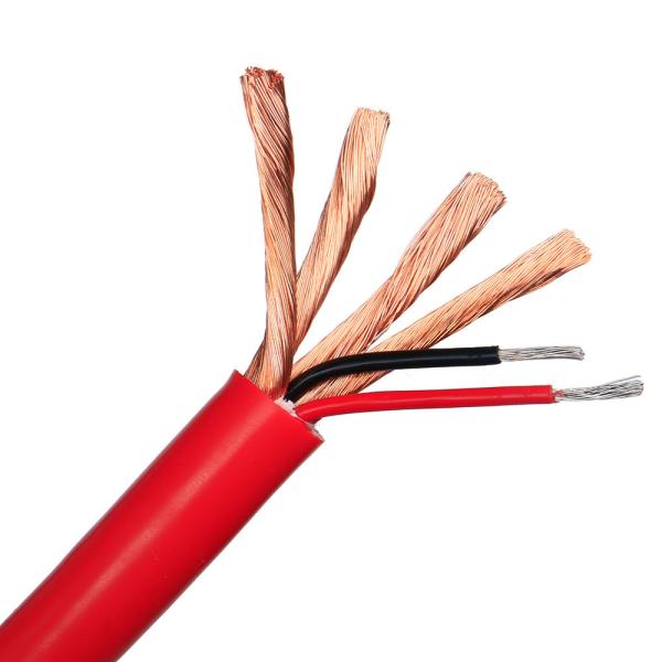 Customization 4 Core Fire Resistant XLPE Insulation Flame Retardant Sheath Power