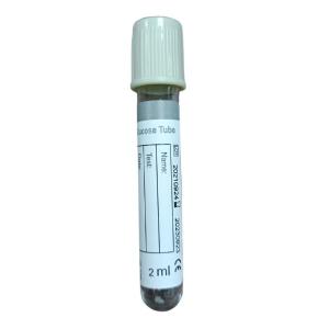 China Vacuum Blood Glucose Collect Tube Medical PET Glass Sodium Fluoride factory