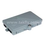 FTTx 2-Port Termination Box For Fiber Optic Cable Waterproof Dustproof