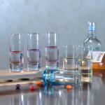 2oz Machine Made Straight Sided Colored Shot Glasses