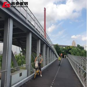 High Efficiency Prefabricated Long-span Steel Structure Bridge Building