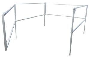 China Mobile Rot Proof 1.35m Tall Livestock Handling Equipment For horse float factory