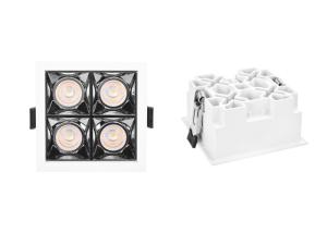 China SMD5050 Led Recessed Downlight / Aluminum 12 Watt Led Downlight 60 - 70lm/W factory