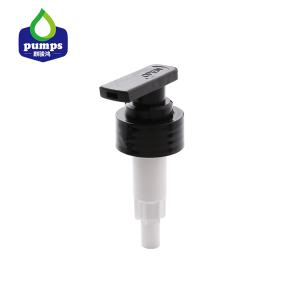 China PET 33/410 Shampoo Bottle Hand Operate Plastic Screw Pump 4CC 3-4 Pressing 4.4g factory