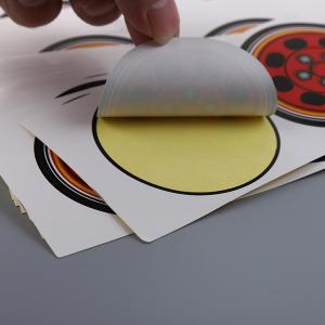 China Permanent Printed Self Adhesive Labels Private Logo Glossy Lamination factory