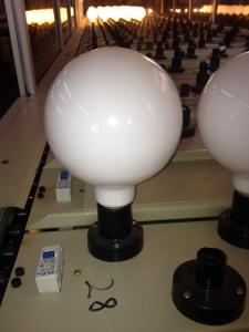 China pandent lighting larger globe light bulbs G125 led filament opal glass white milk glass factory
