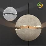 Nordic Art Spherical Modern Floor Light Simple Creative Living Room Model Room