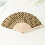 Foldable Chinese Japanese Fan for Hot Flash Church Decoration Music Festival