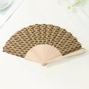 China Foldable Chinese Japanese Fan for Hot Flash Church Decoration Music Festival Dance Party factory