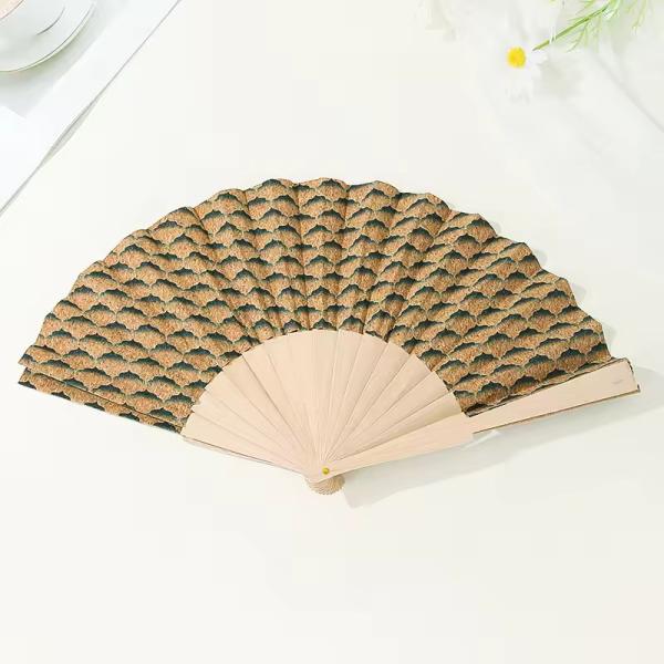 Foldable Chinese Japanese Fan for Hot Flash Church Decoration Music Festival