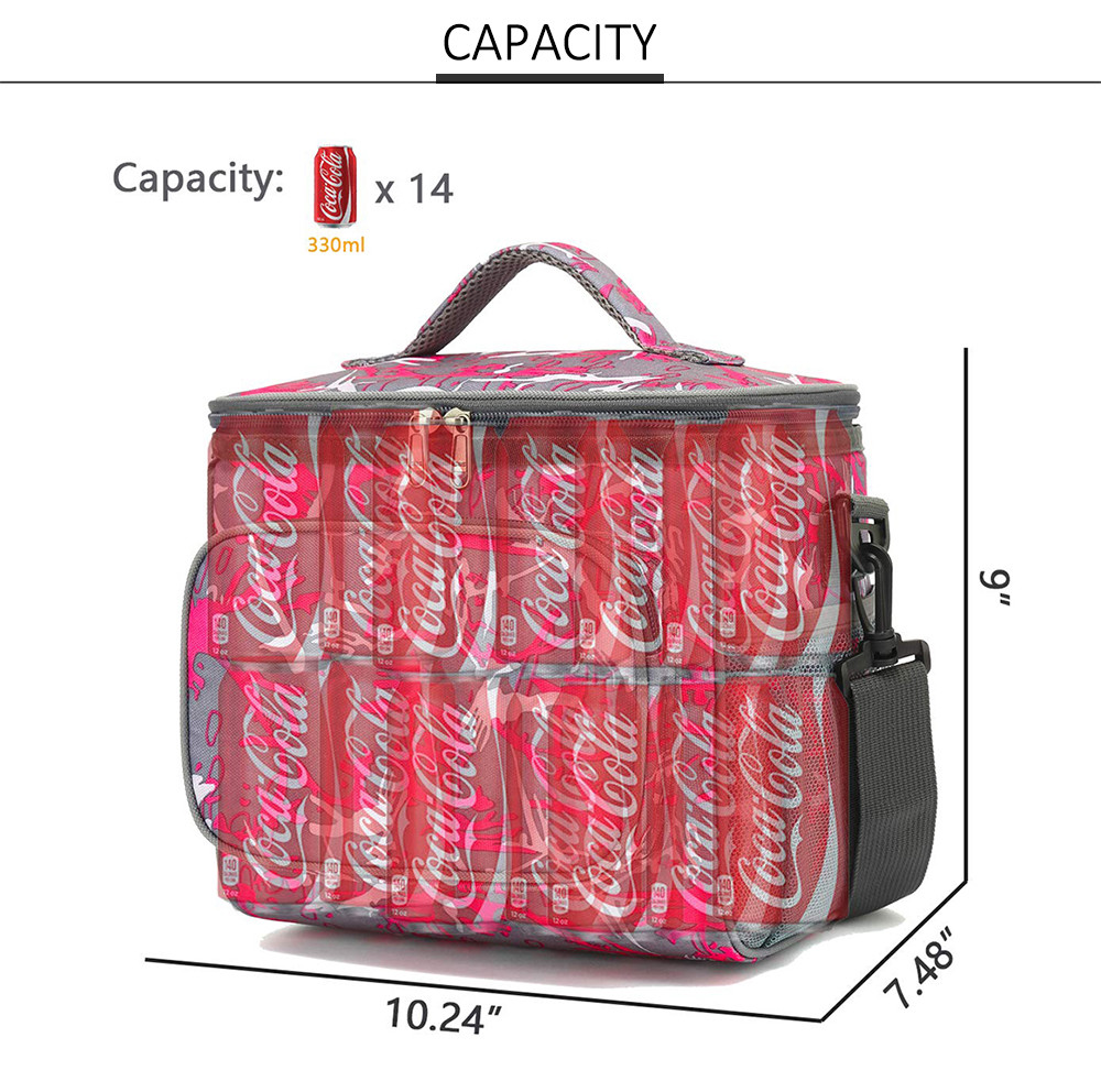 Large Lunch Box Cooler Bag Tote Leakproof Thermal Cooler Tote Bag