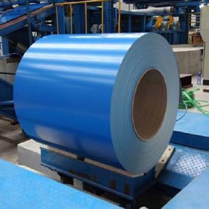 China Back Painting Prepainted Galvalume Steel Coil Chromated 25um Making Pipes factory