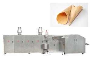 China Auto Egg Roll Production Line With Double Door , 4500 Standard Cones / Hour factory