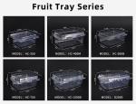 Plastic Salad Disposable Plastic Food Containers Transparent Take Away Food Box