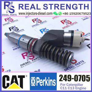 China 249-0705 Diesel Engine Fuel Injector 249-0705, 249-0707, 250-1309, 253-0608 for Caterpillar C11 C13 engine on sale