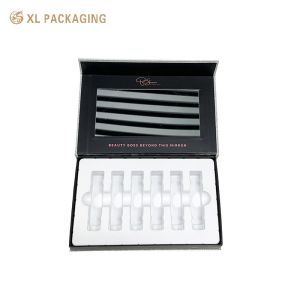 China XL Packaging Custom Packaging Box Factory Customized Size Recyclable Cardboard Paper Hard Magnetic Box Packaging with Luxury PVC Tray factory