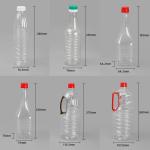 PET 760ml Plastic Cooking Oil Bottle Container Food Grade Long Neck