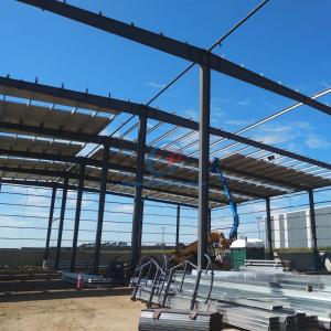 China Painted / Galvanized PEB Steel Structure Plant , Sustainable Steel Buildings factory