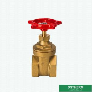 China Forging NPT Fast Open Flow Controls Brass Gate Valve factory
