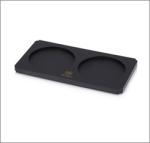 double matt black acrylic cup holder manufacturer for 5-star Hyatt hotel