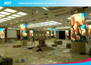 China Full Color Flexible LED Screen Display / Flexible LED Video Panels 1500 Nits /Sqm factory