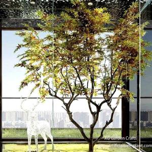China Modern Artificial Maple Tree 2m Height For Commercial Buildings factory