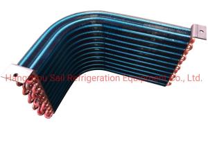 China Chilled Water Evaporator Dehumidifier Coil Copper Pipe Finned factory