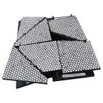 Impact Resistant Ceramic Wear Tiles Cylinder Hexagonal Ceramic Rubber Composite