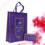 Reusable Custom Tote Bags With Logoand Pockets , Heat Transfer Non - woven