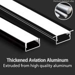 LED Non-Main Light Aluminum Groove Light Belt Ceiling Concealed Black Embedded